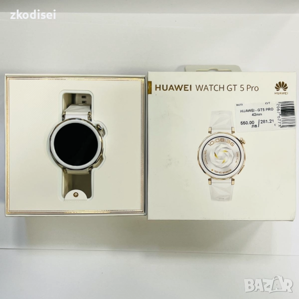 Smart watch HUAWEI GT5 PRO 42mm, снимка 1