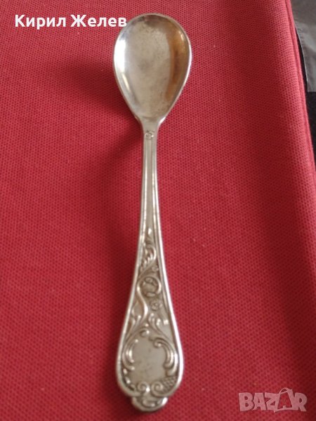 Стара лъжичка за кафе чай с маркировка ITALY красива орнаментика за КОЛЕКЦИЯ ДЕКОРАЦИЯ 42142, снимка 1