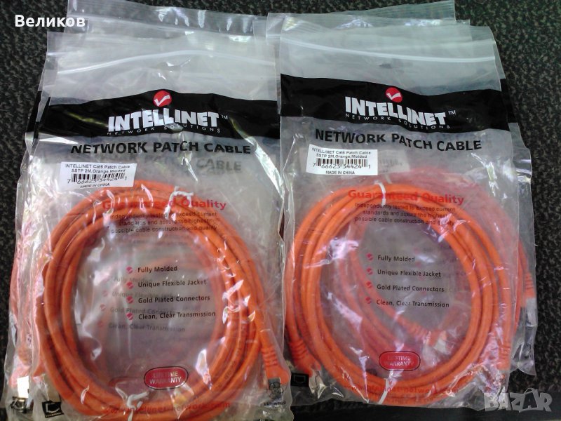 Пач кабели Intellinet SSTP Cat6, снимка 1