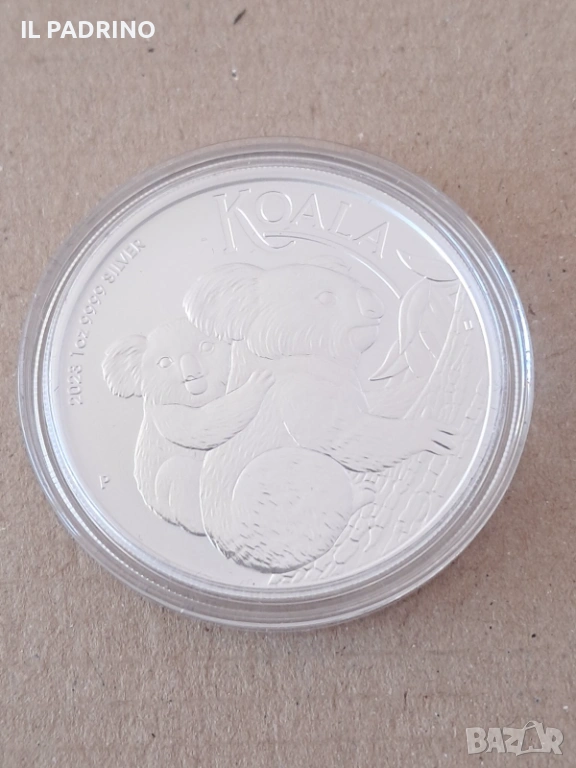 Сребро инвестиционно Коала 2023 1 унция OZ, снимка 1