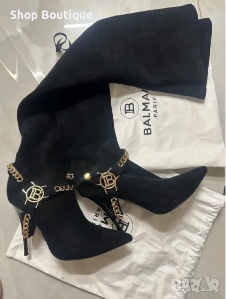 Дамски ботуши Balmain, снимка 1