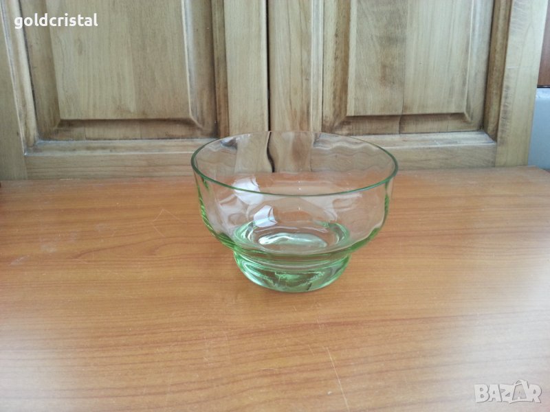 Стъклена купа фруктиера ледарка, снимка 1