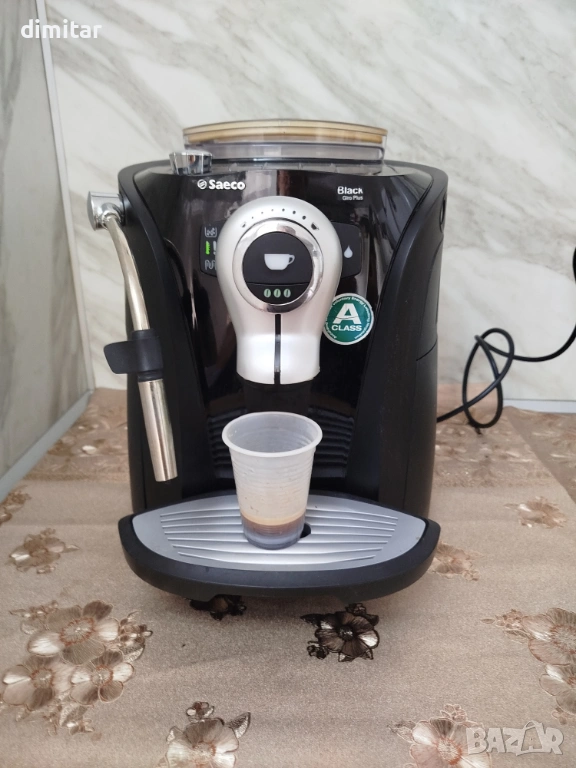 Кафе машина Saeco Black Giro Plus, снимка 1
