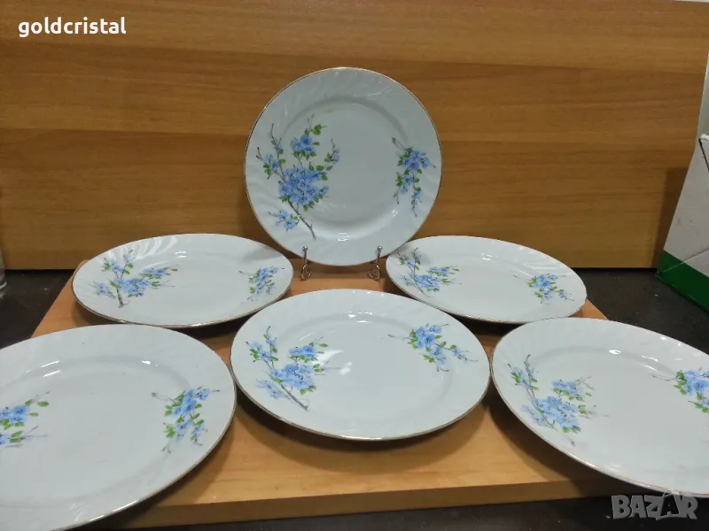 Стар български порцелан чинии , снимка 1