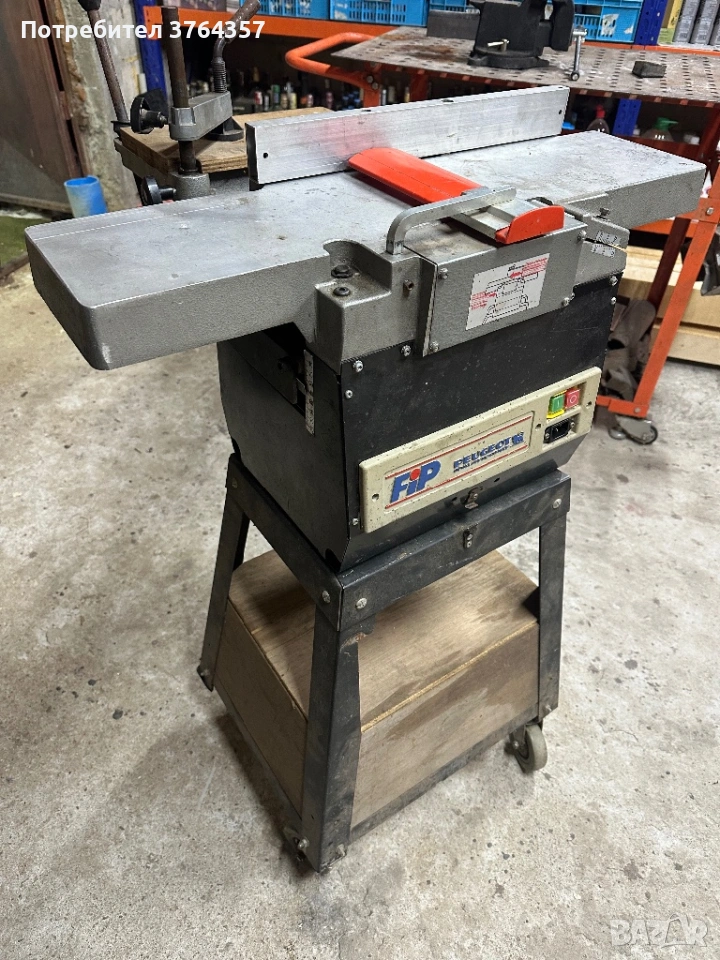 FIP Peugeot 150 – комбинирана дърводелска машина (абрихт / щрайхмус / мортеза), снимка 1