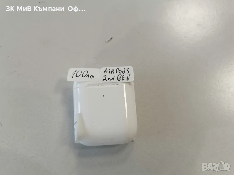 Слушалки Apple AirPods 2nd Gen, снимка 1