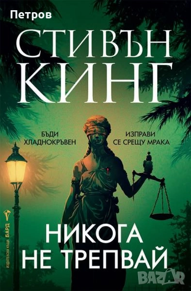  Никога не трепвай, Стивън Кинг , снимка 1