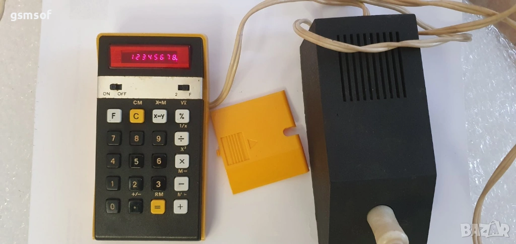 Ретро калкулатор Елка 130 със външно захранване, снимка 1