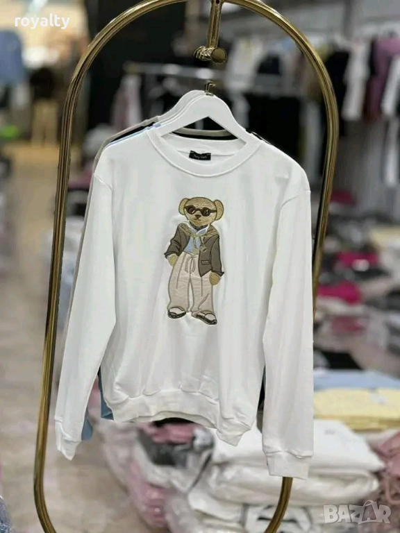 Дамска Блуза с Мече Различни Цветове , снимка 1