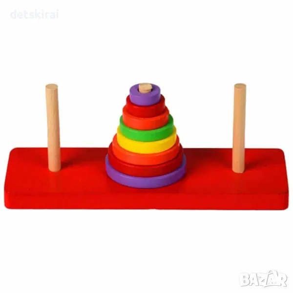Ханойска кула дървена, снимка 1