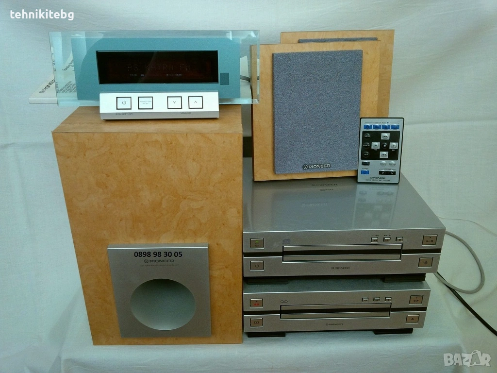 ⭐⭐⭐ Pioneer Inspira NS-7 ⭐⭐⭐ Топ модел дизайнерска 2.1 система, 110 W, цена нова $700, снимка 1