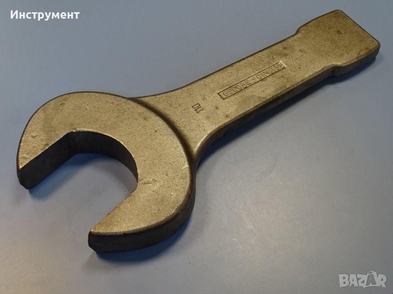 Ключ гаечен ударен едностранен Gedore B04325-110mm Metric Open Ended Slogging Spаnner, снимка 1