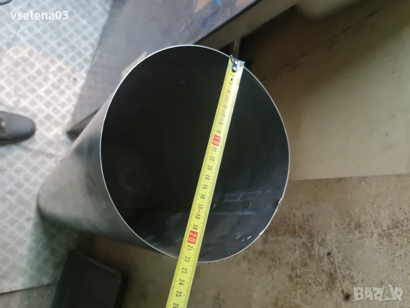 Неръждаема тръба за вентилация, снимка 1