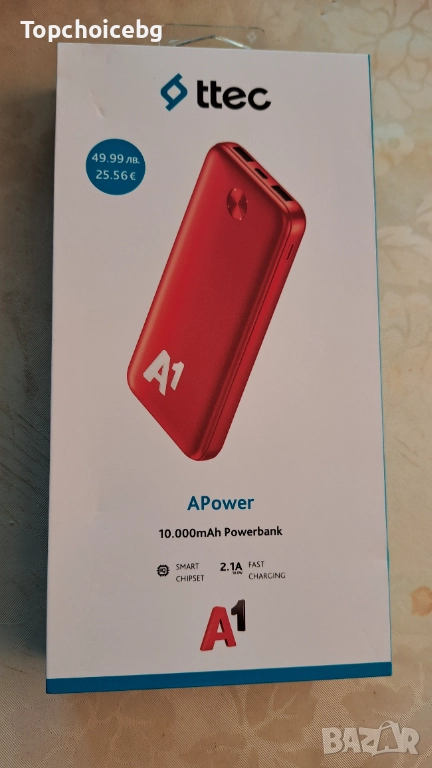 Мобилно зарядно 10000mAh, снимка 1