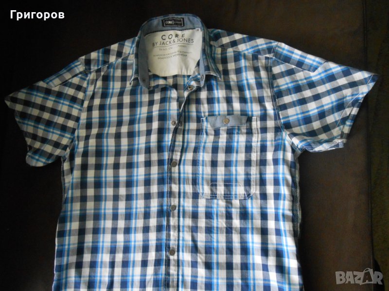 ОРИГИНАЛНА мъжка риза JACK & JONES, снимка 1