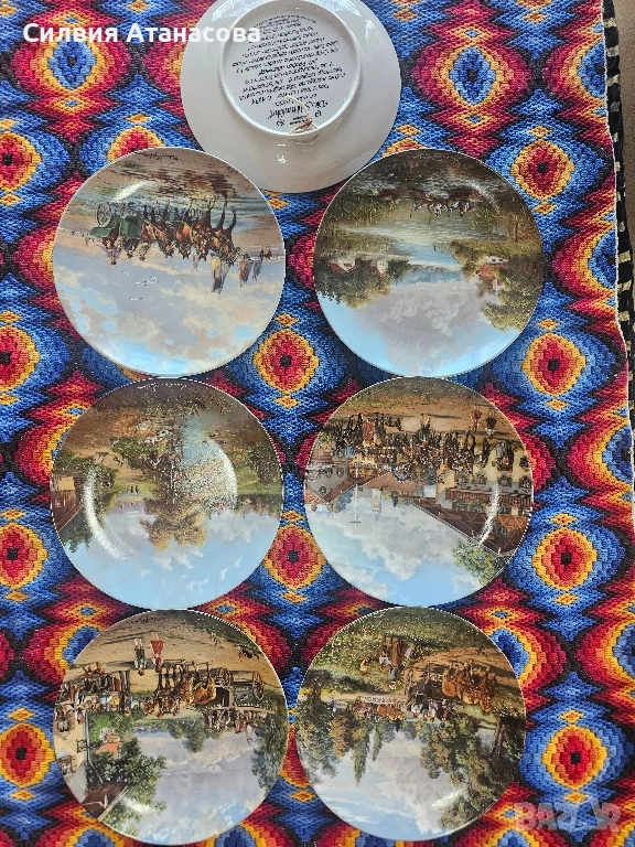 Коликционерски декоративни чинии, снимка 1