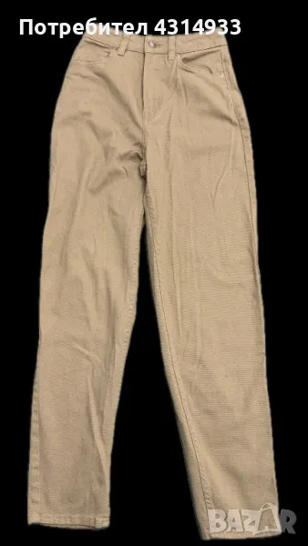 Бежов цвят дънки H&M, снимка 1