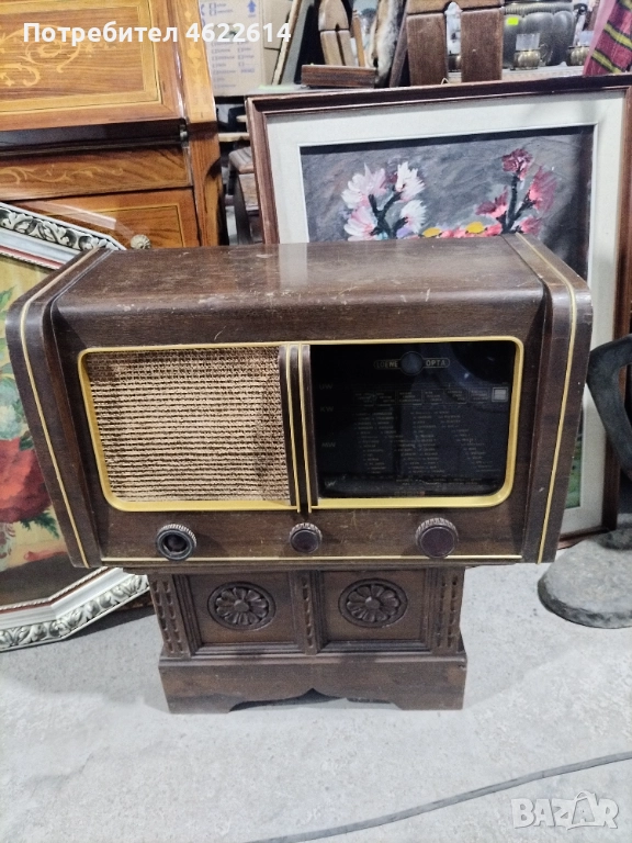 СТАРО РАДИО LOEWE OPTA , снимка 1