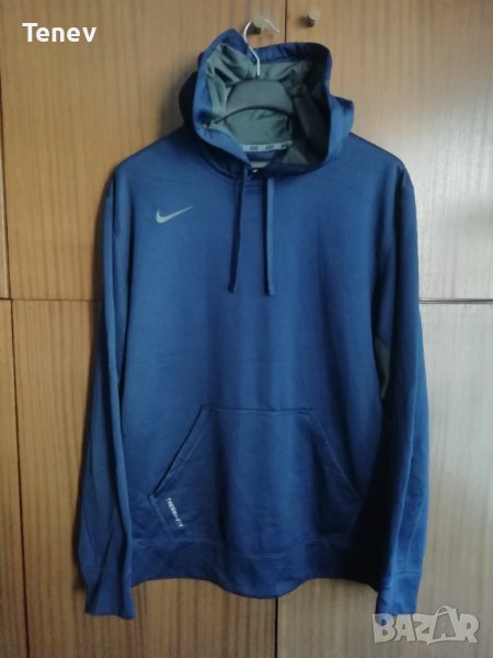 Nike Therma-Fit оригинален суичър горнище с качулка размер L, снимка 1