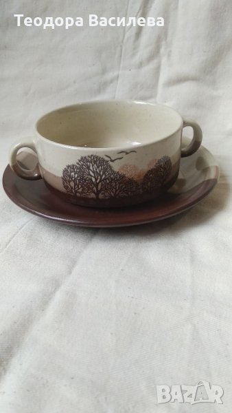 Купичка с чинийка, снимка 1