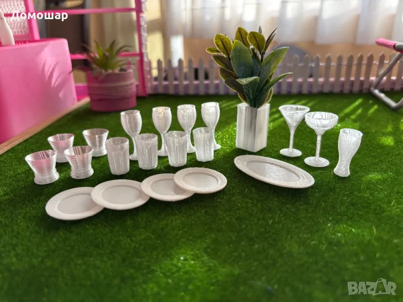 Комплект Барби Прибори, снимка 1