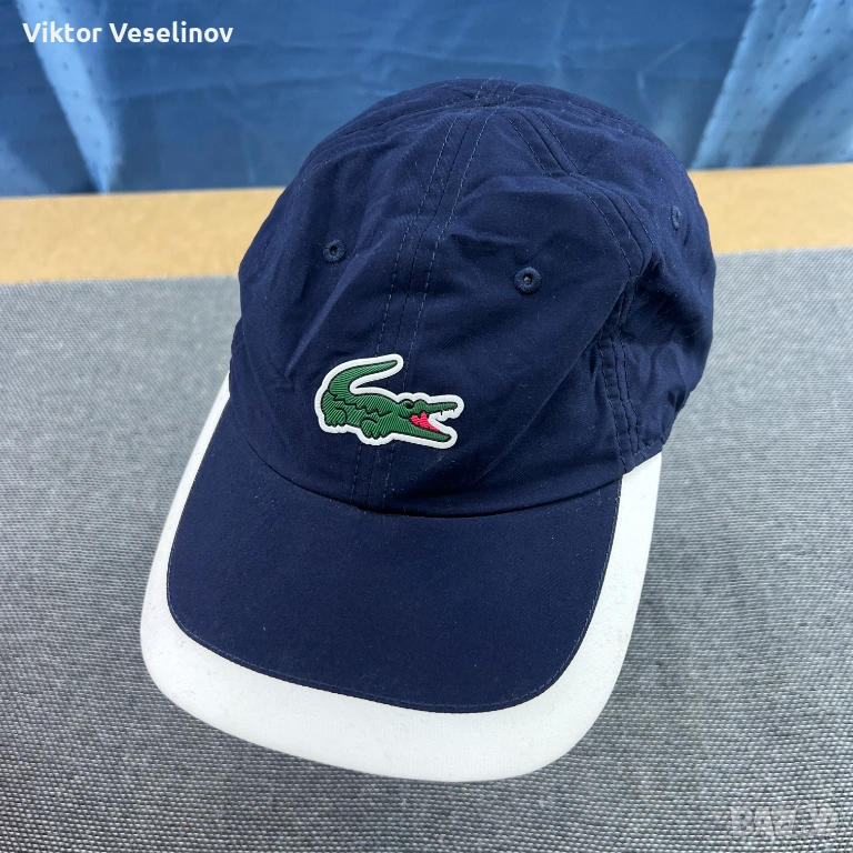 Оригинална Lacoste Sport Шапка с Козирка One Size Синя, снимка 1