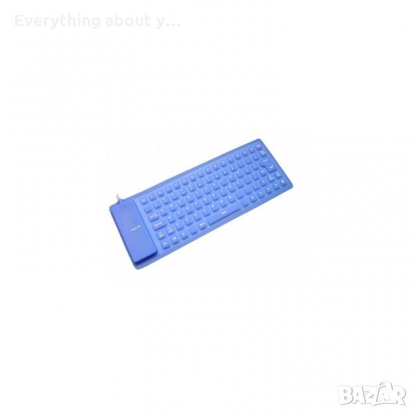 Сгъваема водоустойчива силиконова клавиатура, снимка 1