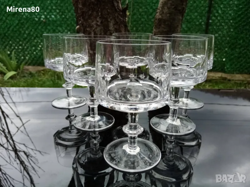 Кристален сервиз за шампанско - Югославия - нов !, снимка 1