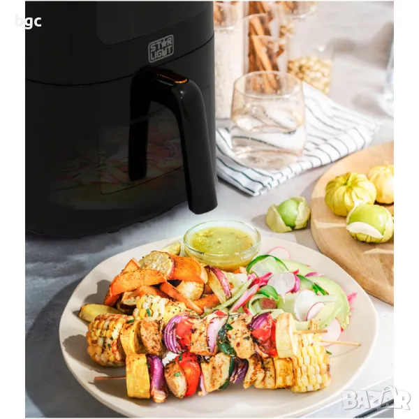 Нов Цифров Фритюрник с Горещ Въздух Star-Light Airfryer 6-та Серия , 1700W, 6 л, снимка 1