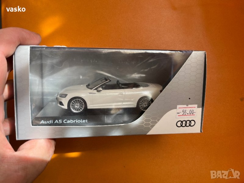 Audi A5 1:43-нов,перфектен, снимка 1