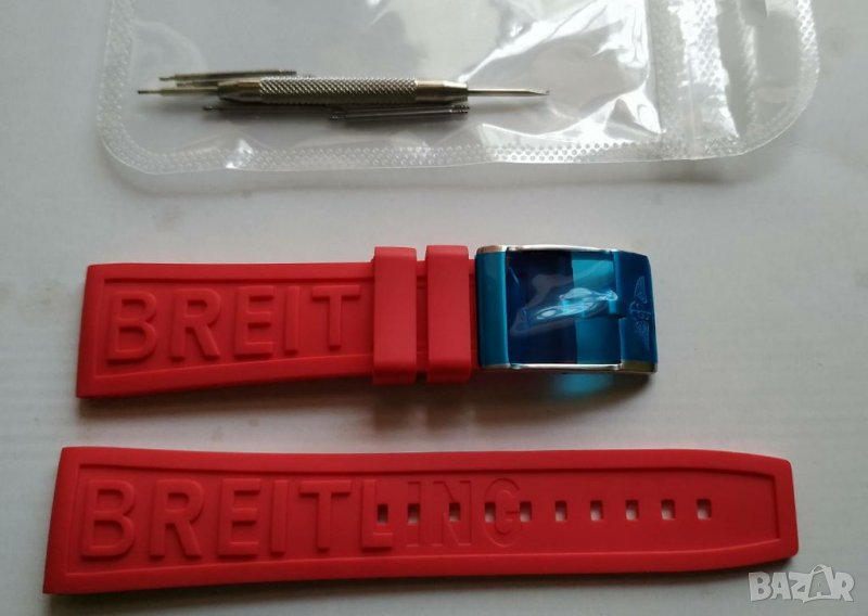 Силиконова каишка BREITLING, снимка 1