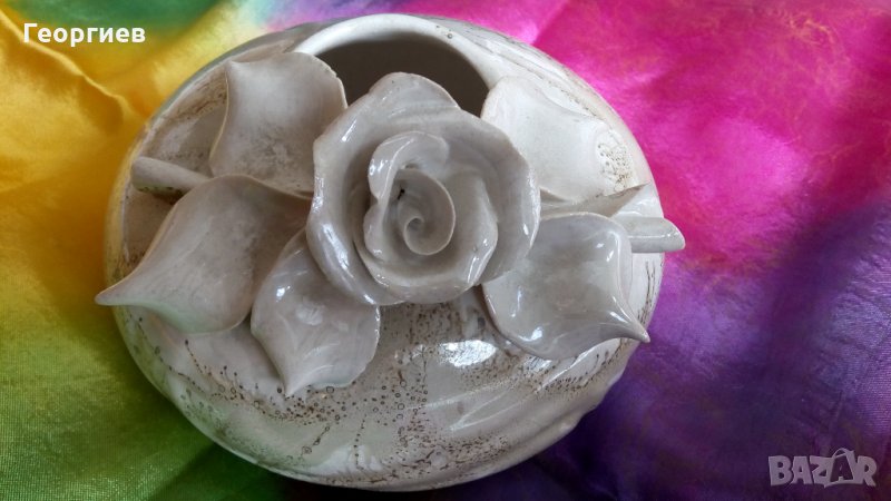 Декоративна ваза за цветя, снимка 1