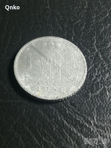 Белгия, 1 франк 1946, Belgium, Belgien, снимка 1