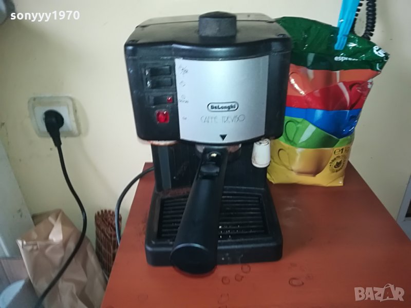 делонги-тревизо-15БАРА кафемашина-внос швеицария, снимка 1