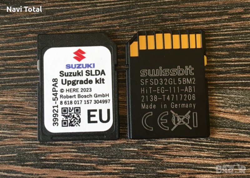 2023г V2 Suzuki Slda Bosch Sd Card Навигационна Europe Сд Карта Сузуки, снимка 1