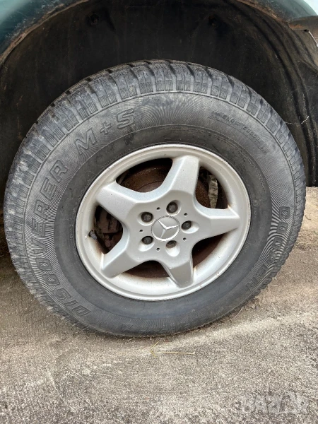 Джанти с гуми за мл163, снимка 1