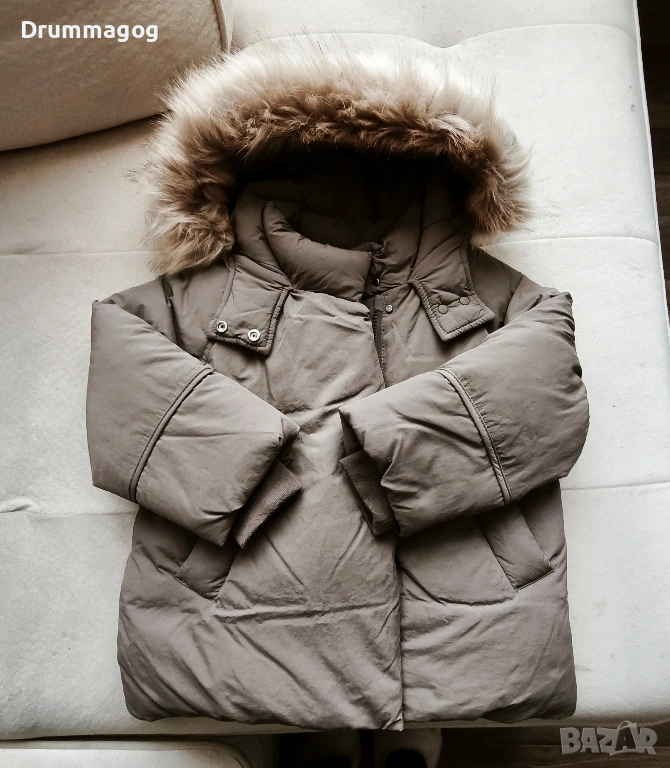 Детско яке с пух Zara, 3-4 г, снимка 1