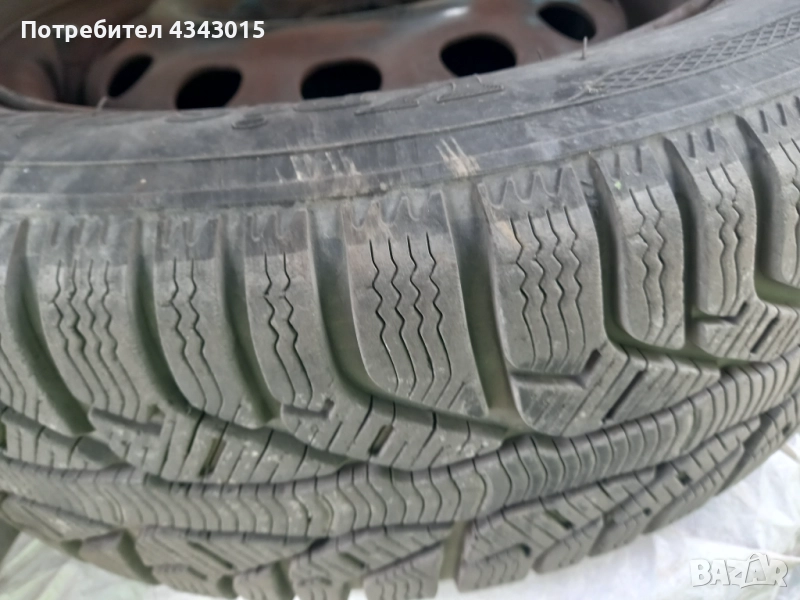 4 броя гуми с джанти за Хонда  Тойота , снимка 1