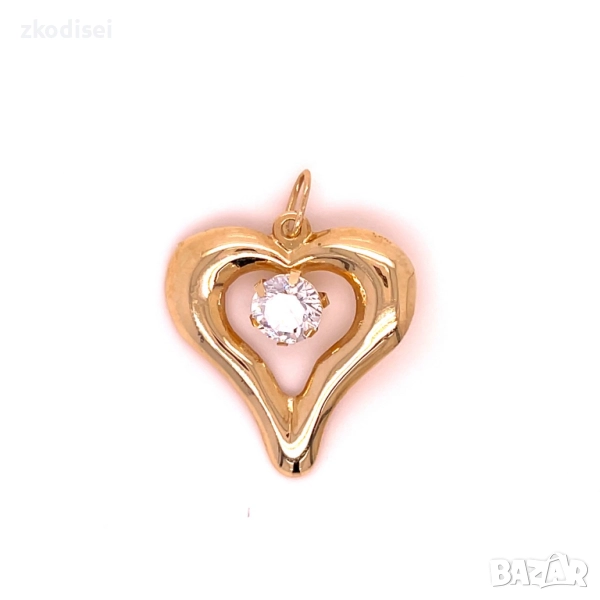 Златен медальон 1,04гр. 14кр. проба:585 модел:34412-3, снимка 1