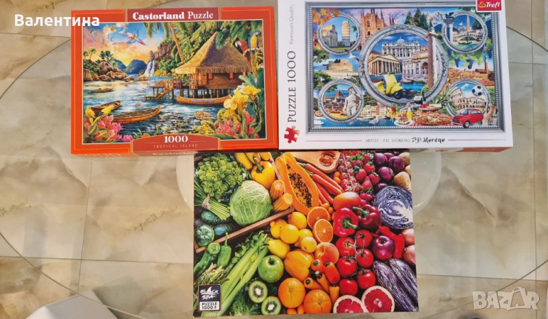 Пъзели по 1 000 части, снимка 1