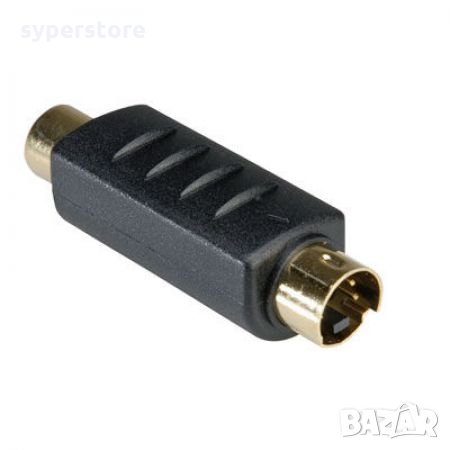 Преходник Адаптер Сединител от S-Video SVHS към RCA Roline SS001124 S-Video адаптер, снимка 1