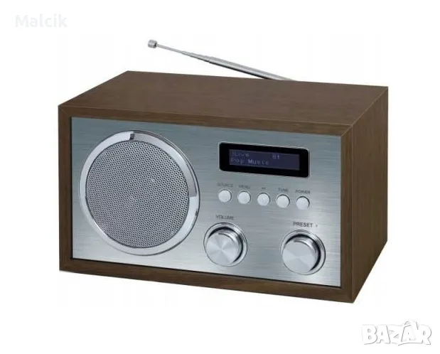 Радио с bluetooth Terris NRD 274 с ретро дизайн, снимка 1