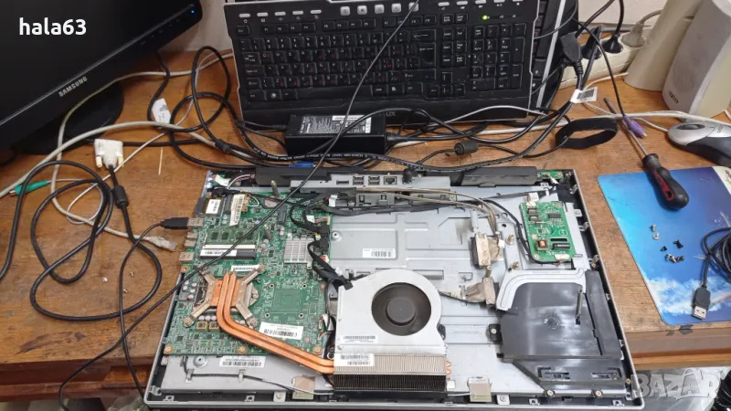 Компютър Lenovo C440 всичко в едно (All in one) AIO  с проблем, снимка 1