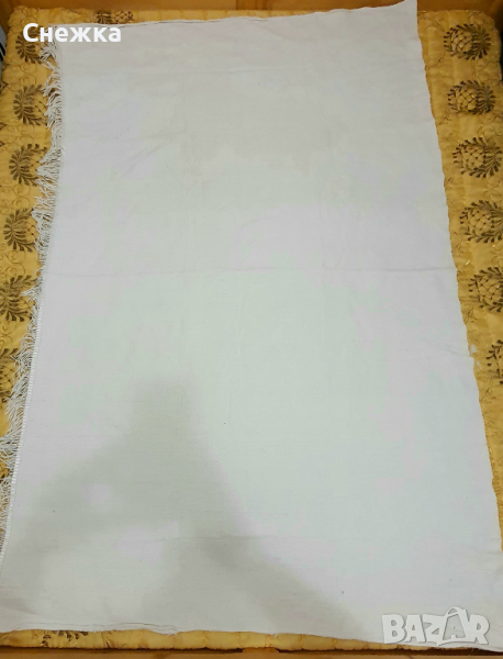 Тъкан чаршаф с ресни, снимка 1