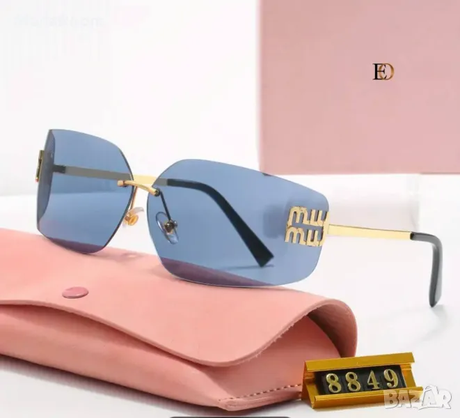 Miu Miu дамски слънчеви очила с кутия , снимка 1
