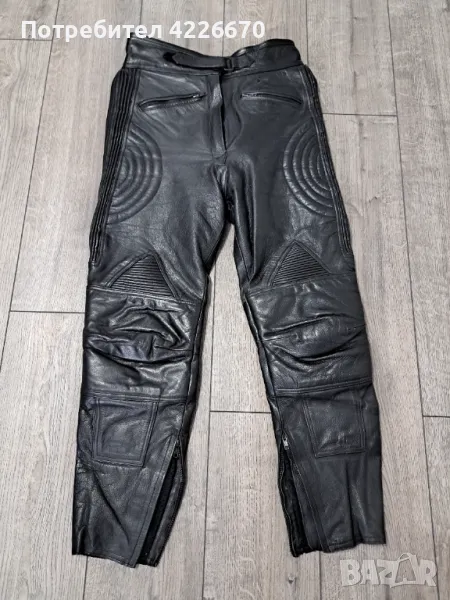 Кожен мото панталон, снимка 1