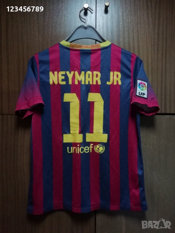 Барселона Неймар оригинална тениска фланелка екип Nike Barcelona Neymar Jr, снимка 1
