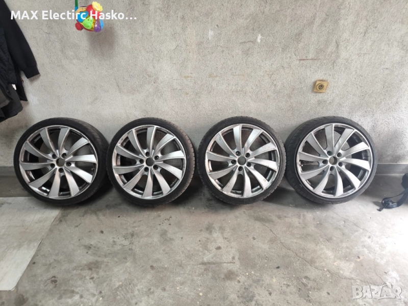 Джанти с гуми Rial 19 5x112 ET40 8.5J, снимка 1