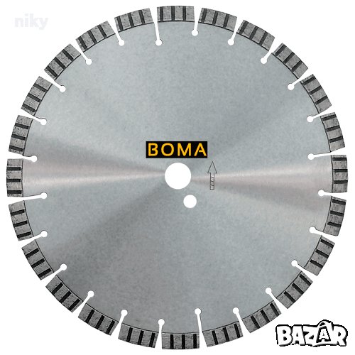 Speed-Power-Diamant Диамантен Диск за афалт и бетон от Ø 300мм до Ø1000мм Германия, снимка 1