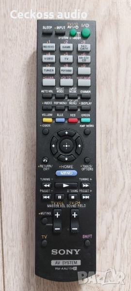 Дистанционно за ресивъри SONY , снимка 1